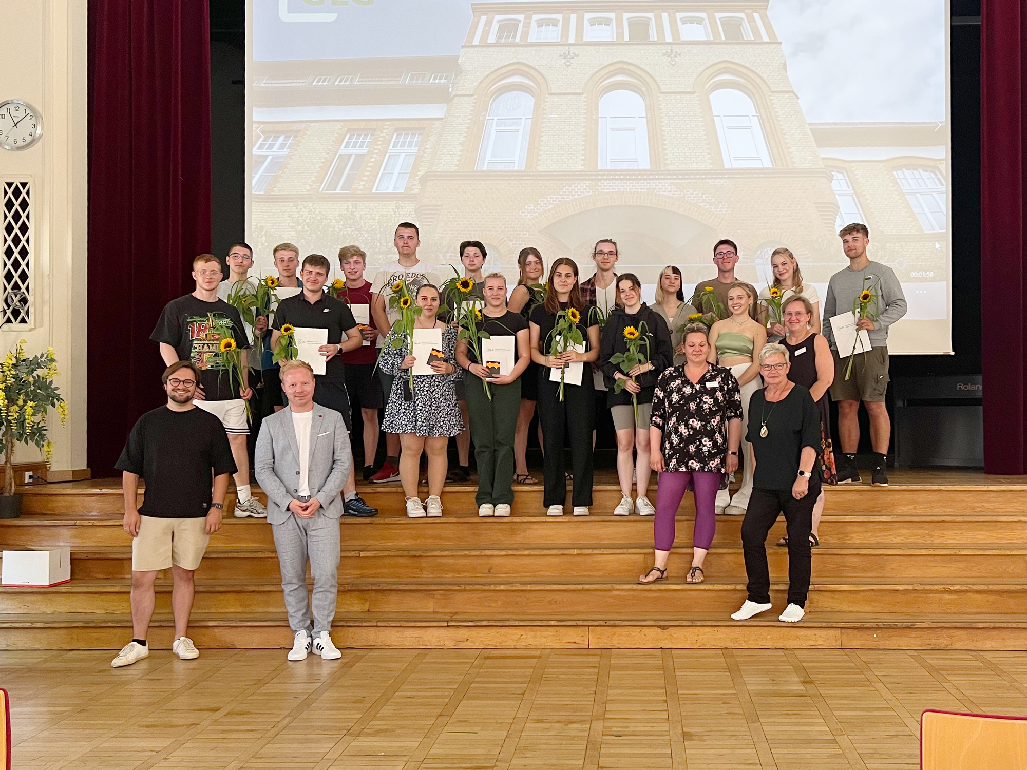 Schüler:innen entwickeln Filme für die GLG Eberswalde